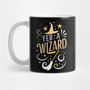 Yer a Wizard - Typography - Fantasy Mug